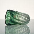 Zielony wazon Swirl VSL vintage szklo.jpeg