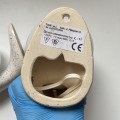 para ceramicznych nakrapianych kinkietów vintage