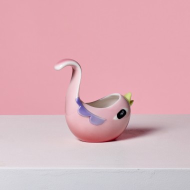 Porcelanowy mlecznik - rajski ptak -A di Alessi 