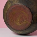 Ceramiczny wazon vintage brazowe szkliwienie ceramika autorska