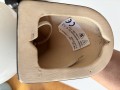 Para czarnych ceramicznych kinkietow vintage PRL