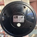 lampka biurkowa stal chrom vintage lata 90